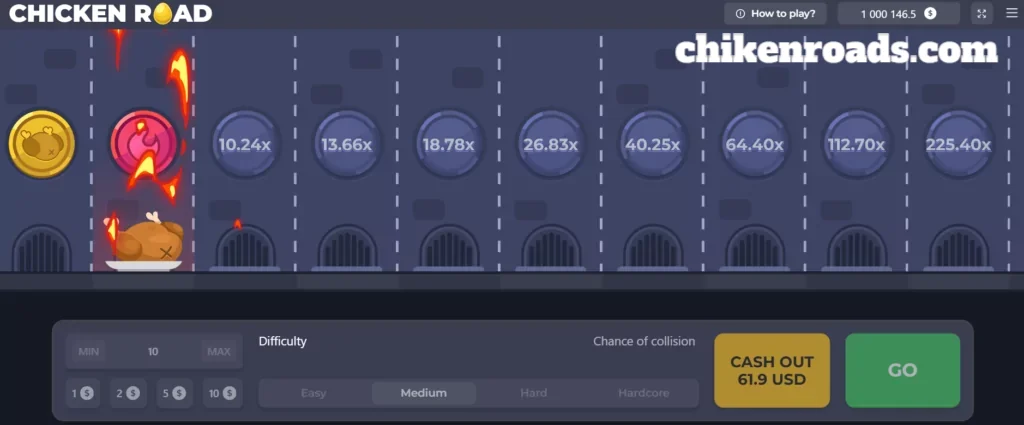 Chicken Road official screenshot